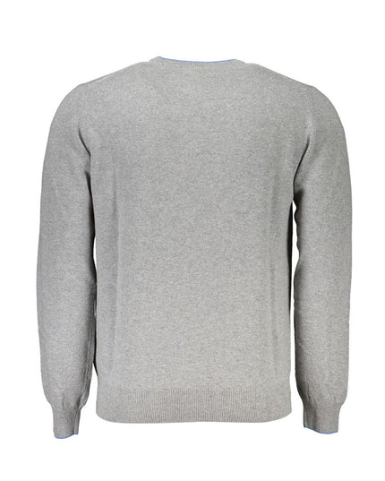 Harmont & Blaine Chic Crew Neck Sweater with Contrast Details