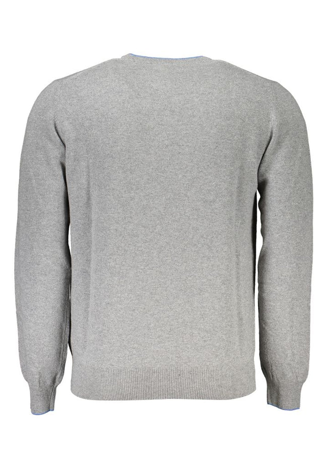 Harmont & Blaine Chic Crew Neck Sweater with Contrast Details