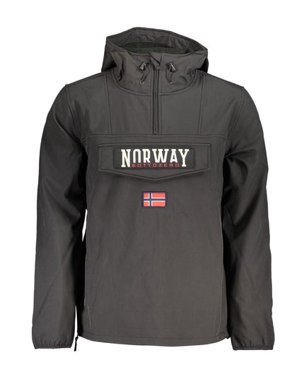 Norway 1963 Sleek Soft Shell Hooded Jacket for Men