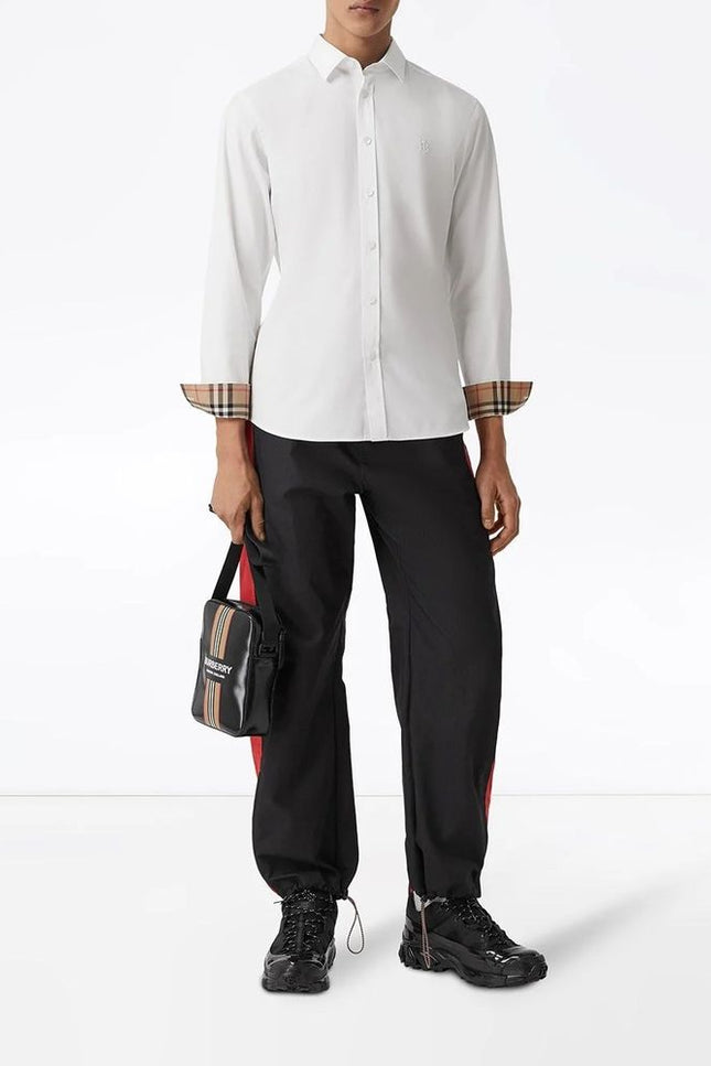 Burberry White Cotton Shirt