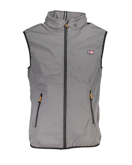 Scuola Nautica Gray Polyester Jacket