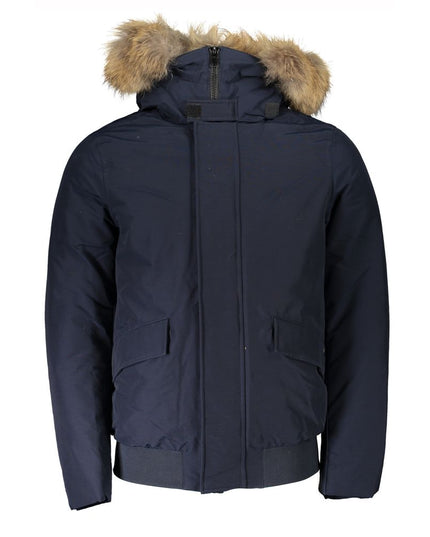 Woolrich Blue Cotton Jacket