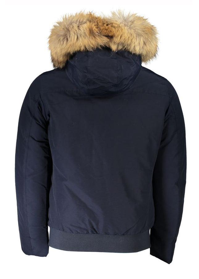 Woolrich Blue Cotton Jacket