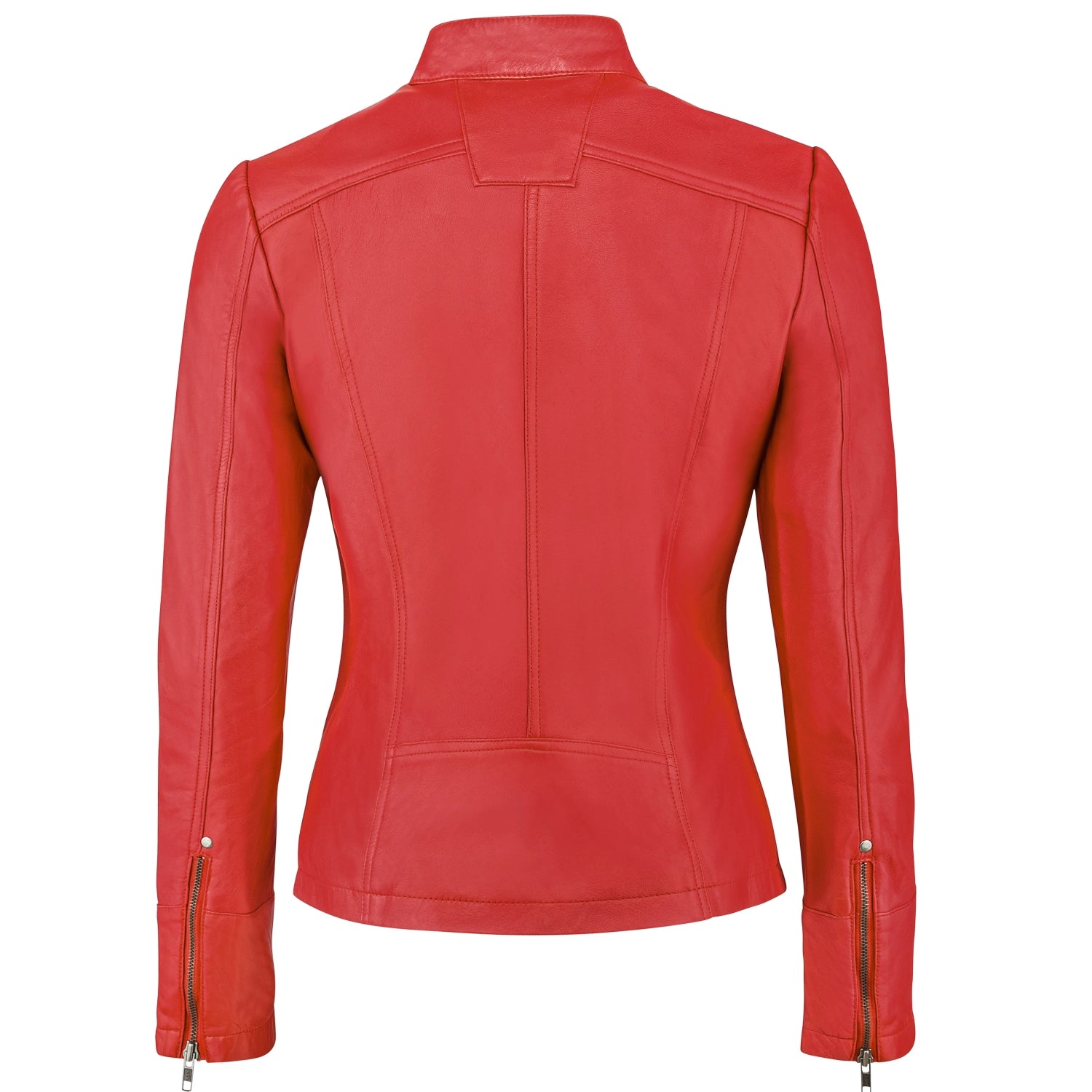 Urban 5884 Rt Rood - Ladies Leather Jacket Sheep-Urban 5884-Urbanheer