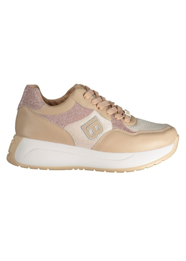 Laura Biagiotti Beige Polyester Sneaker