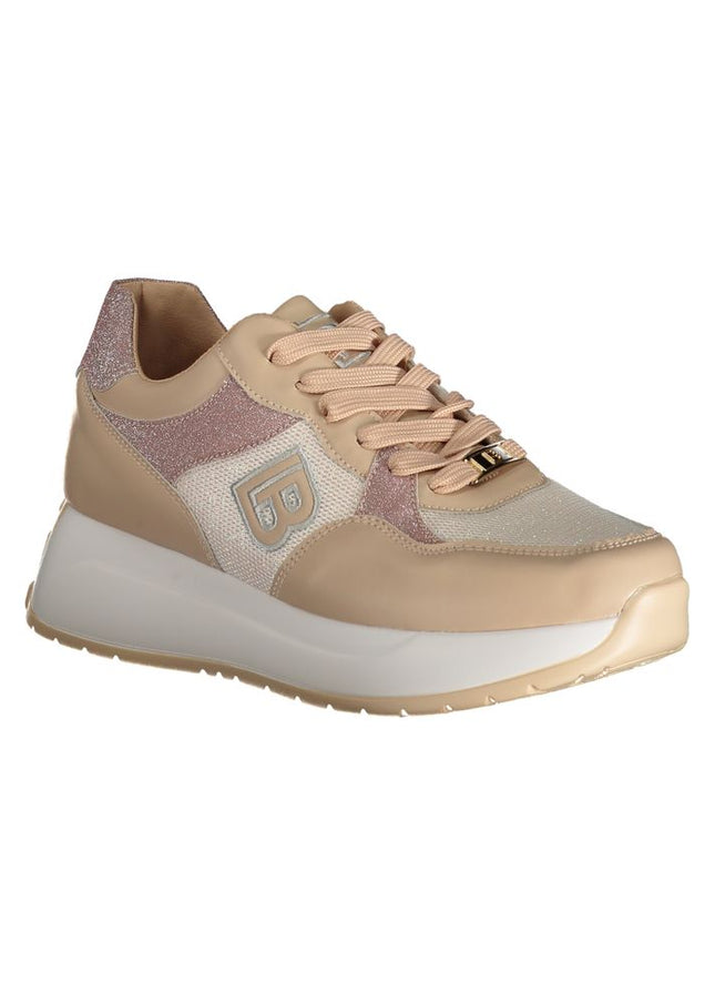 Laura Biagiotti Beige Polyester Sneaker