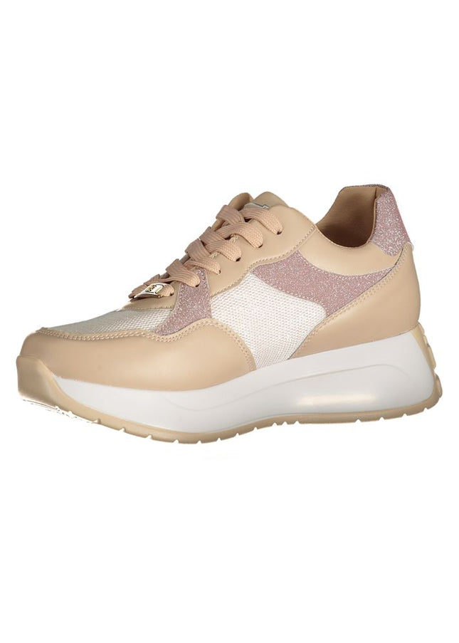 Laura Biagiotti Beige Polyester Sneaker