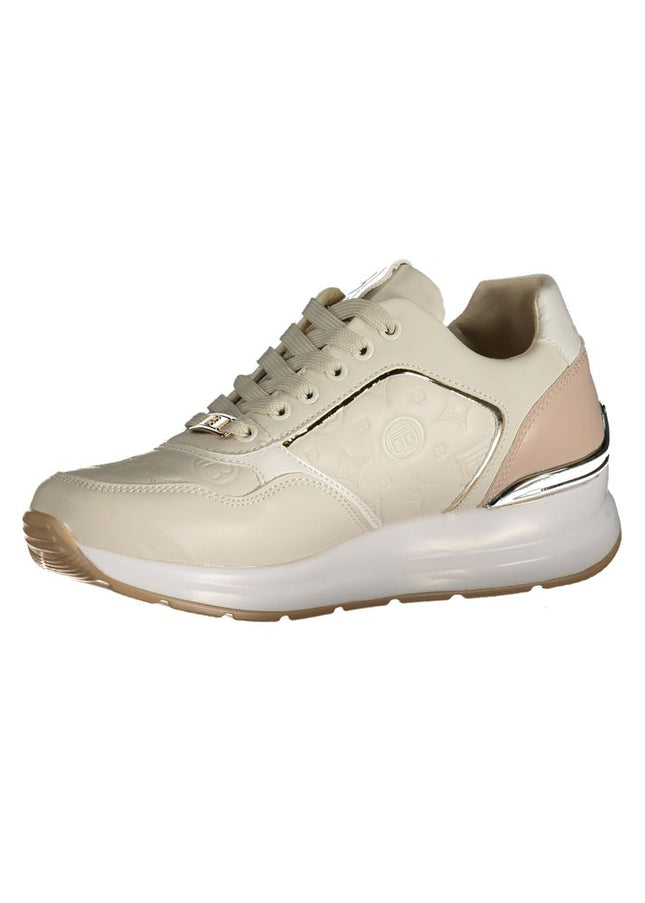 Laura Biagiotti Beige Polyester Sneaker