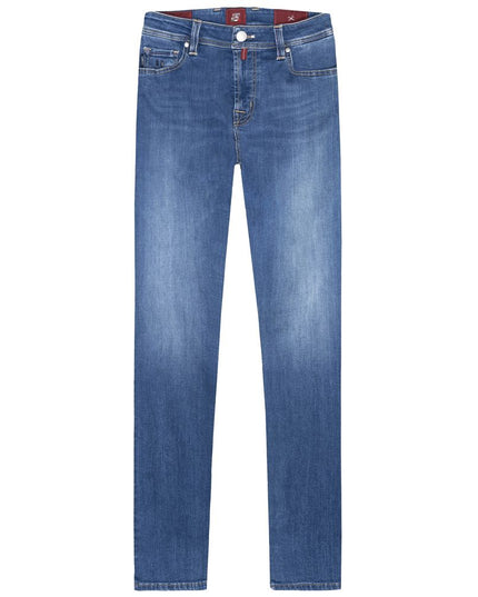 Tramarossa Light Blue Cotton Men Jean