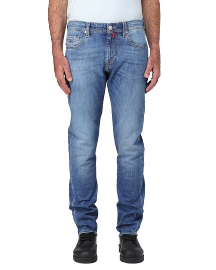 Tramarossa Blue Cotton Men's Jean