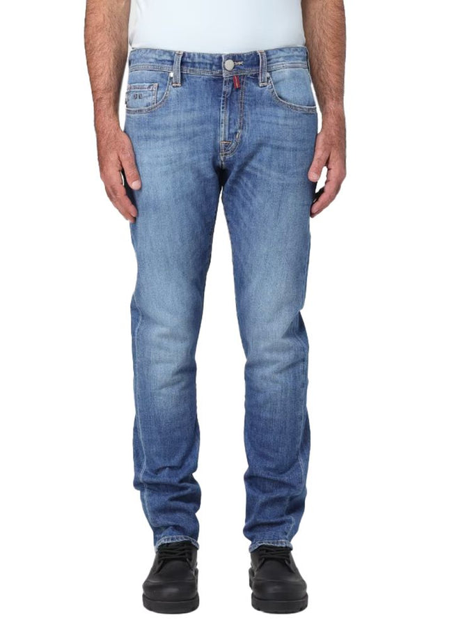 Tramarossa Blue Cotton Men's Jean