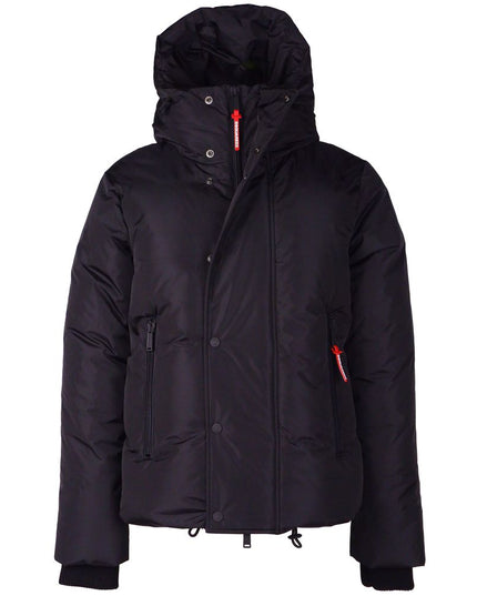 Dsquared² Black Nylon Men Jacket