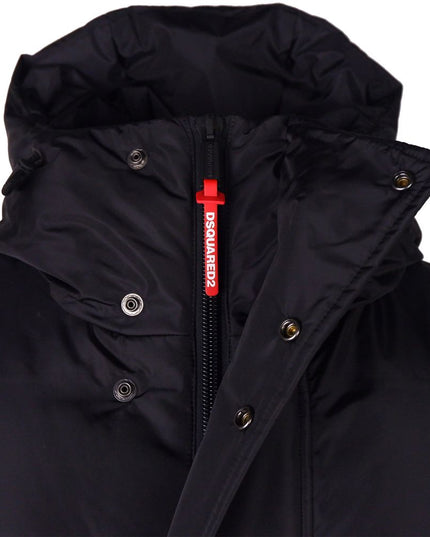 Dsquared² Black Nylon Men Jacket