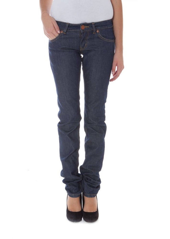 Phard Blue Cotton Jeans & Pant