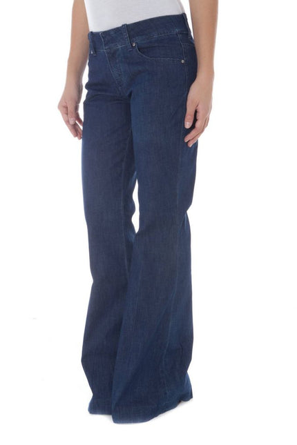 Phard Blue Cotton Jeans & Pant