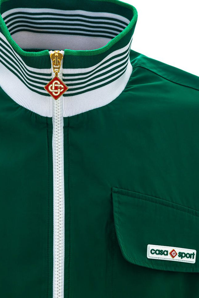 Casablanca Green Polyester Jacket