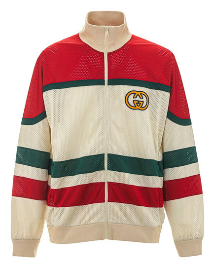 Gucci White Rete Jacket