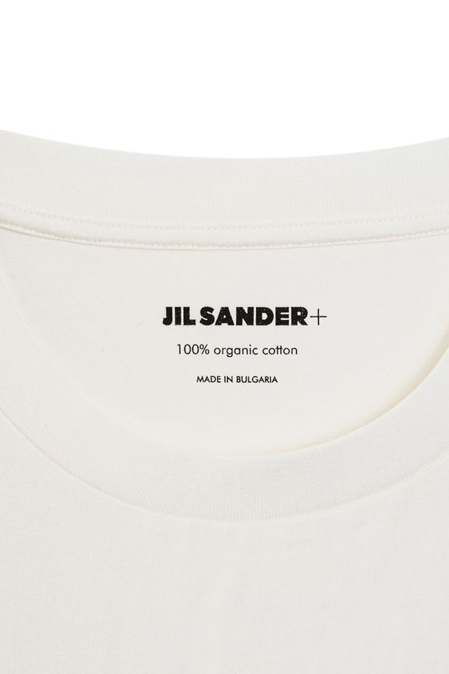 Jil Sander White Cotton Organic T-Shirt