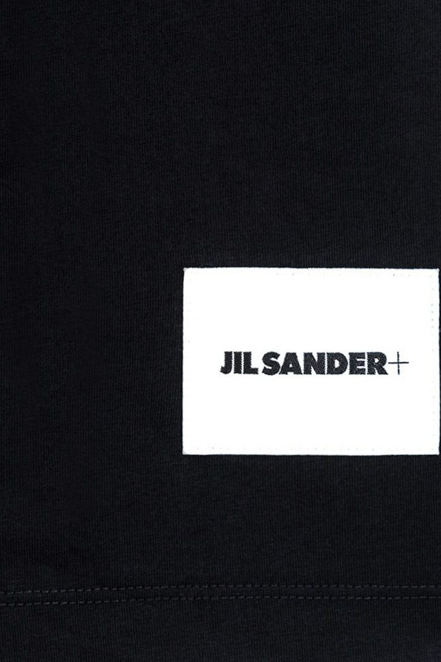 Jil Sander Black Cotton Organic T-Shirt