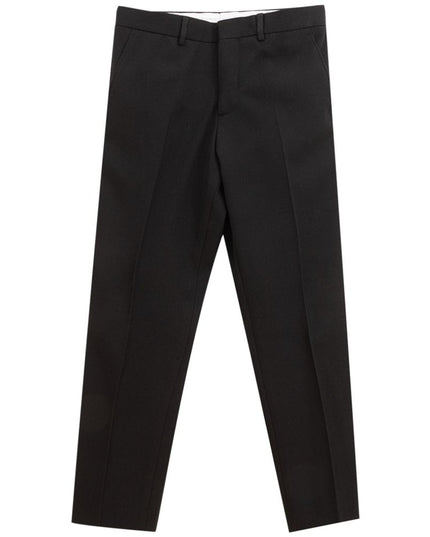 Burberry Black Wool Jeans & Pant