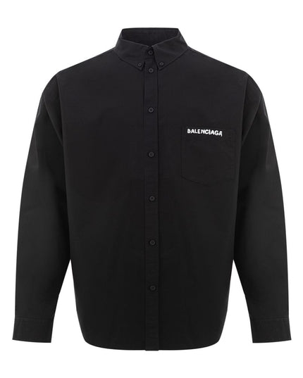 Balenciaga Black Cotton Shirt