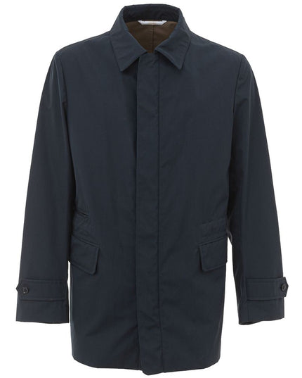 Brioni Blue Cotton Jacket