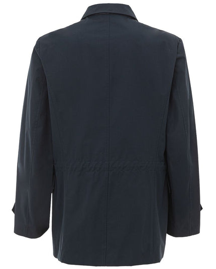 Brioni Blue Cotton Jacket