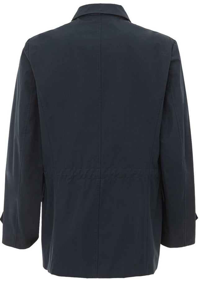 Brioni Blue Cotton Jacket