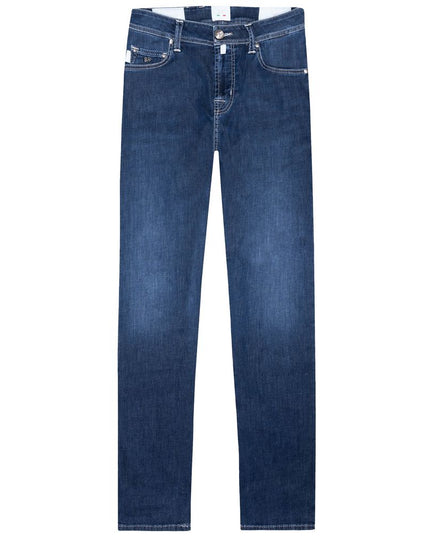 Tramarossa Blue Cotton Men's Jeans