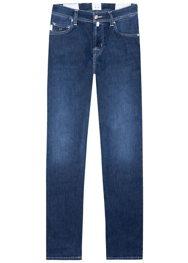 Tramarossa Blue Cotton Men's Jeans