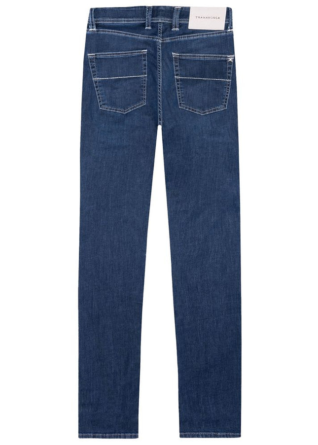 Tramarossa Blue Cotton Men's Jeans