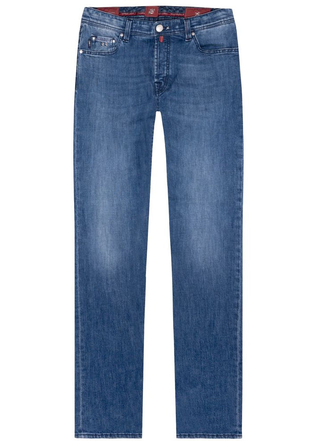 Tramarossa Blue Cotton Men's Jeans