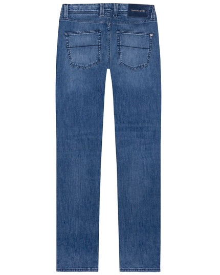 Tramarossa Blue Cotton Men's Jeans