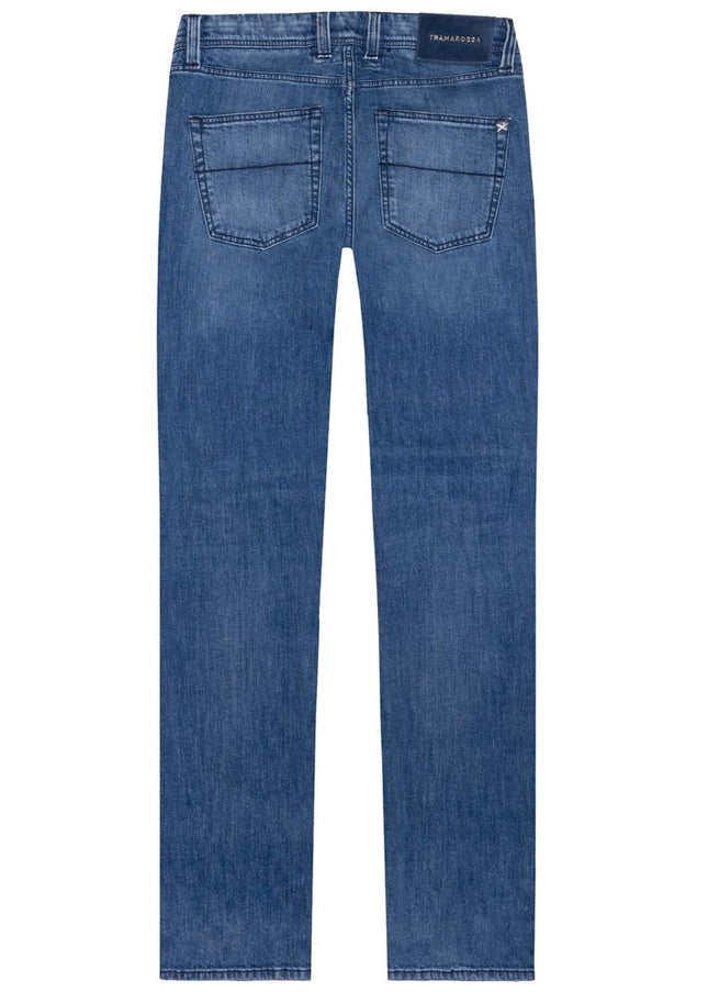 Tramarossa Blue Cotton Men's Jeans