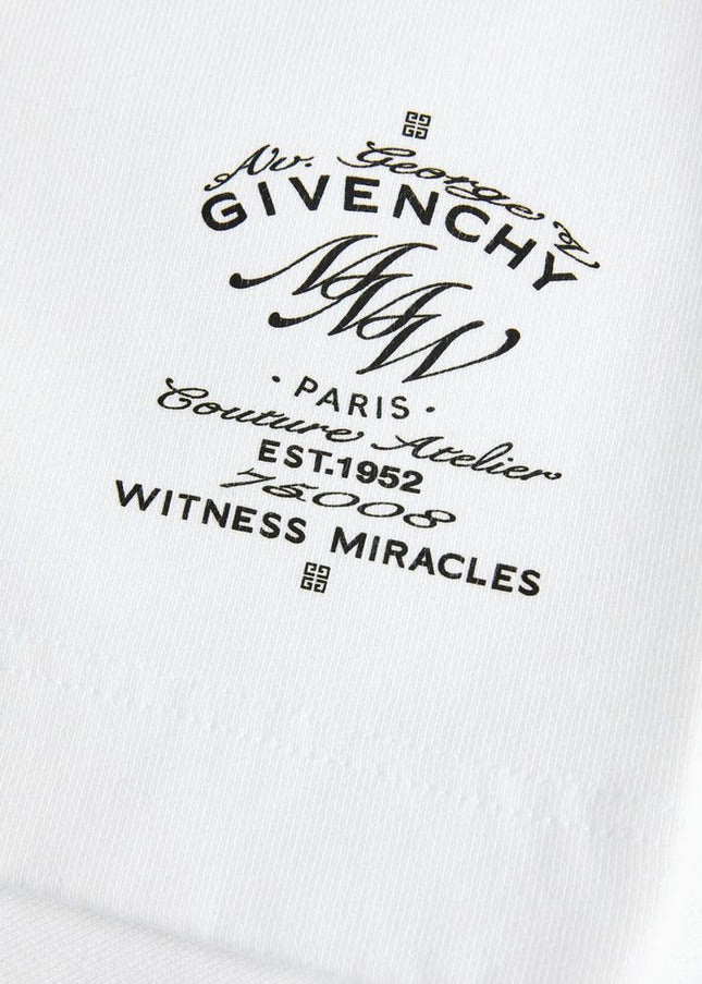 Givenchy White Cotton Short