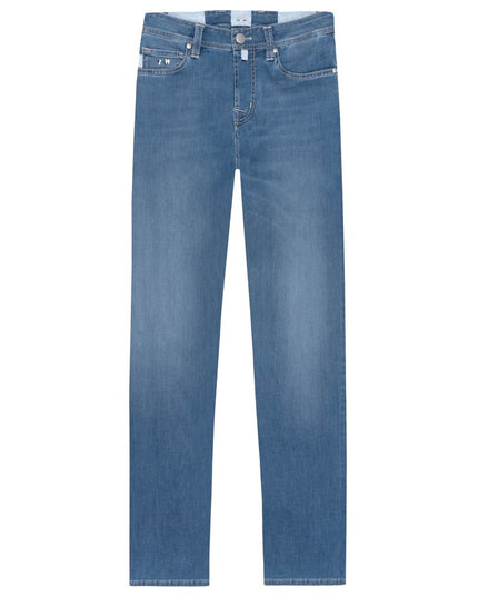 Tramarossa Light Blue Cotton Jeans & Pant