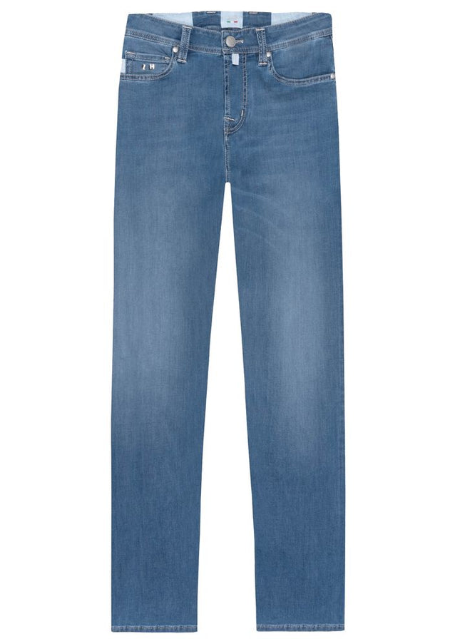 Tramarossa Light Blue Cotton Jeans & Pant