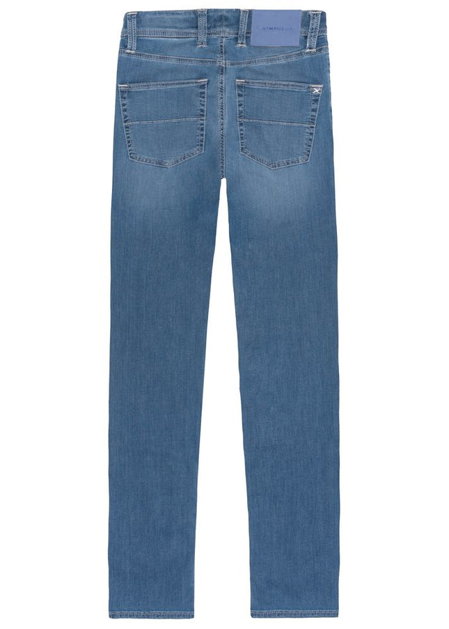 Tramarossa Light Blue Cotton Jeans & Pant