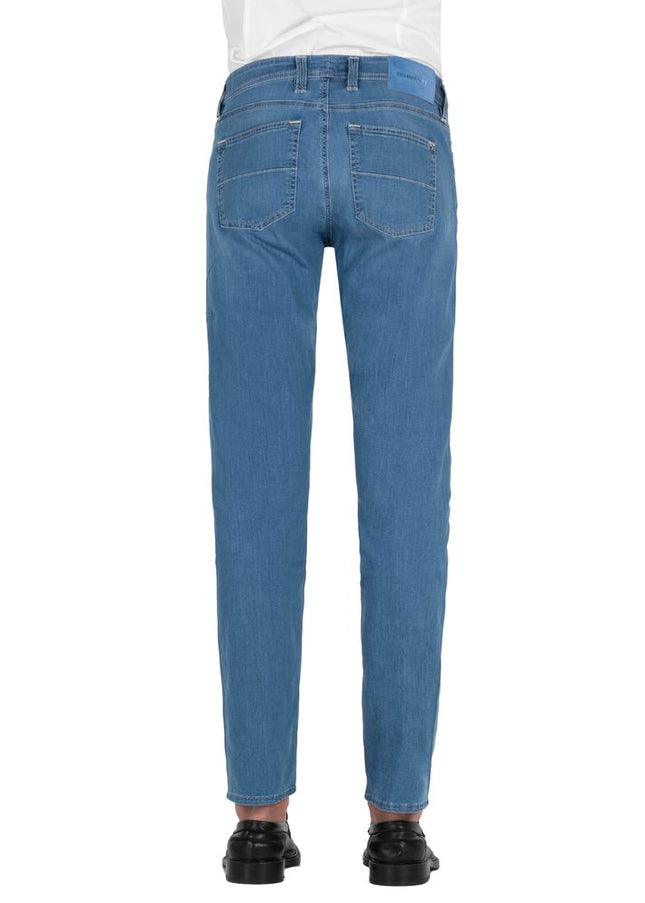 Tramarossa Light Blue Cotton Jeans & Pant