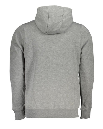 Norway 1963 Sleek Gray Hooded Fleece Sweatshirt