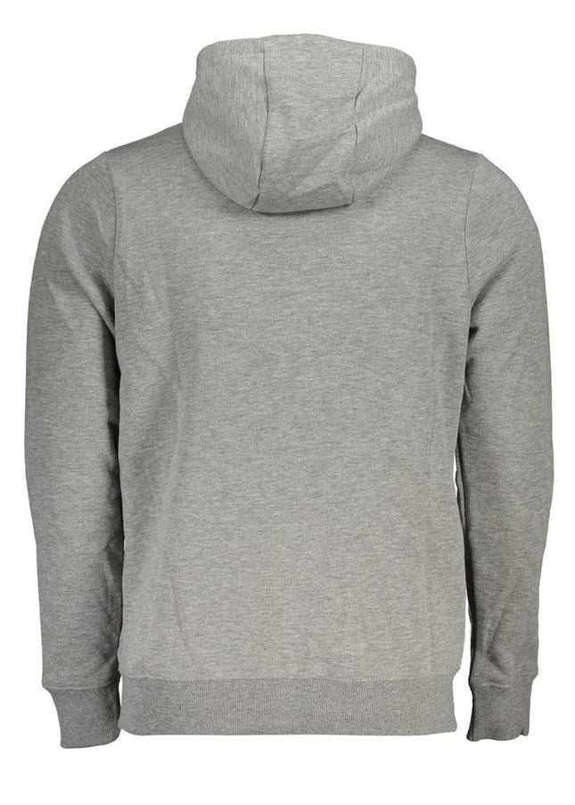 Norway 1963 Sleek Gray Hooded Fleece Sweatshirt