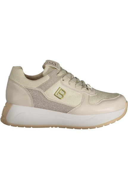 Laura Biagiotti Beige Polyester Sneaker