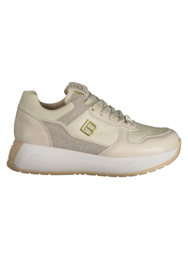 Laura Biagiotti Beige Polyester Sneaker