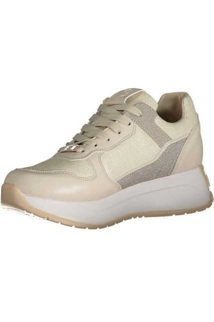 Laura Biagiotti Beige Polyester Sneaker