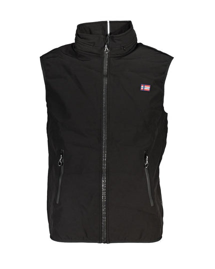 Scuola Nautica Black Polyester Jacket