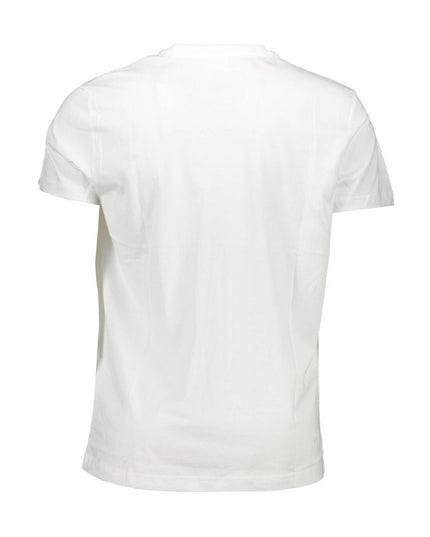 Diesel White Cotton Men T-Shirt