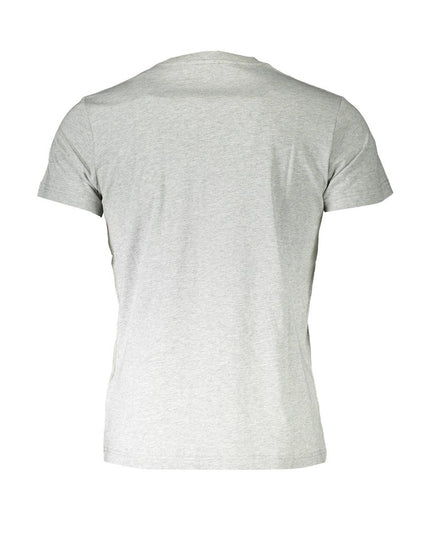 Diesel Gray Cotton Men T-Shirt