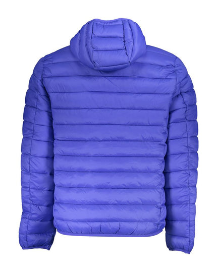 Norway 1963 Chic Blue Polyamide Hooded Jacket