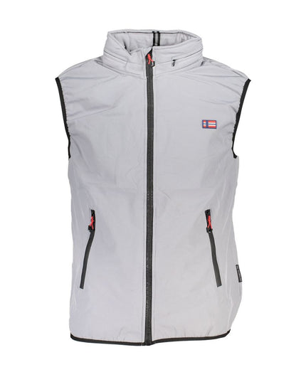 Scuola Nautica Gray Polyester Jacket