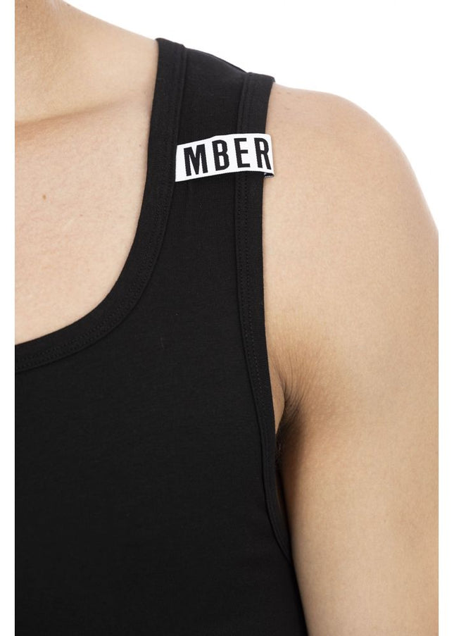 Bikkembergs Black Cotton Men's Tank Top